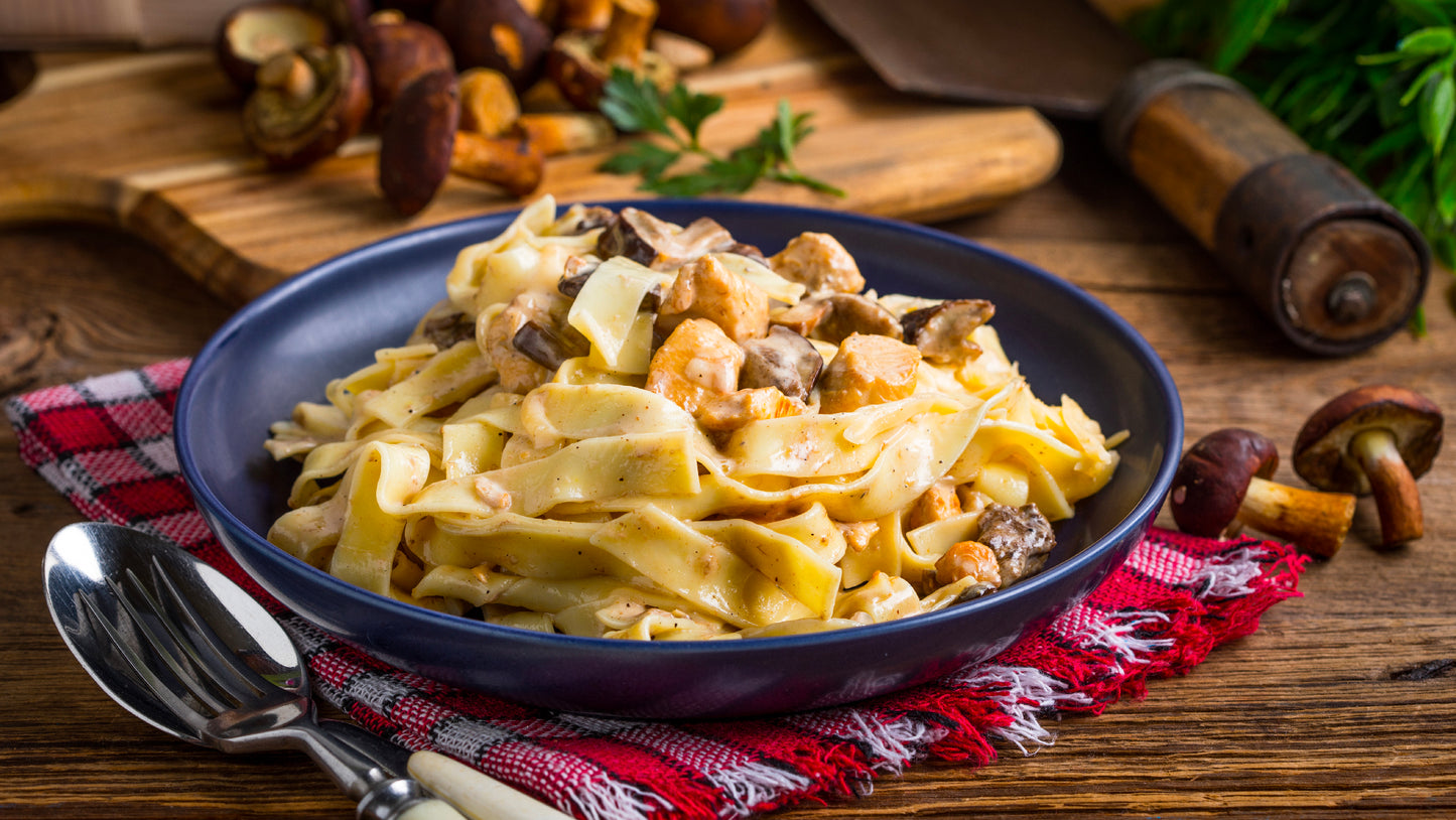 Rustic Mushroom Pasta